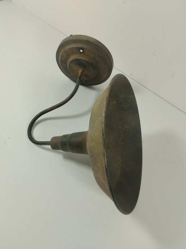 aplique lampara pared industrial ambientada e27 24.5x26x38 1u